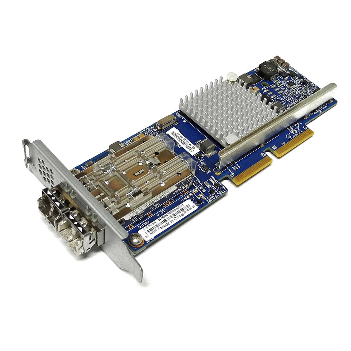 Lenovo-94Y5230-BroadCom-ML2-Dual-Port-10-Gb-FC-Net-001.jpg Lenovo 94Y5230 BroadCom ML2 Dual Port 10 Gb FC Network Adapter LP +2x 10Gb SFP+