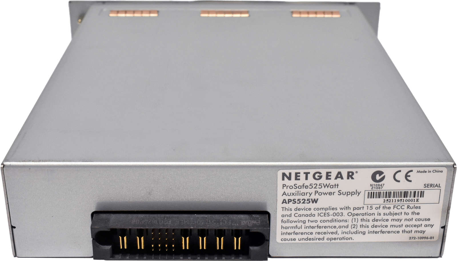 Netgear 525W Hot-Swap PSU Netzteil APS525W-10000S for GSM7228PS GSM7252PS