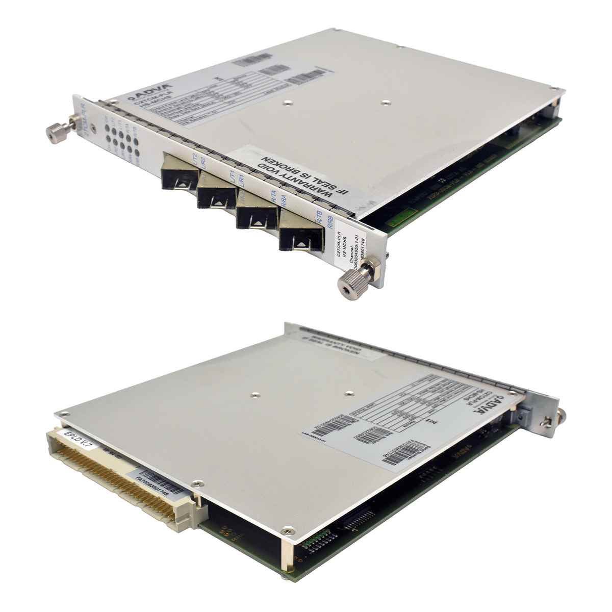 ADVA C2TCM-PLR HS-MCHS 0063204950 Quad-Port SFP CWDM Channel Module for FSP 2000