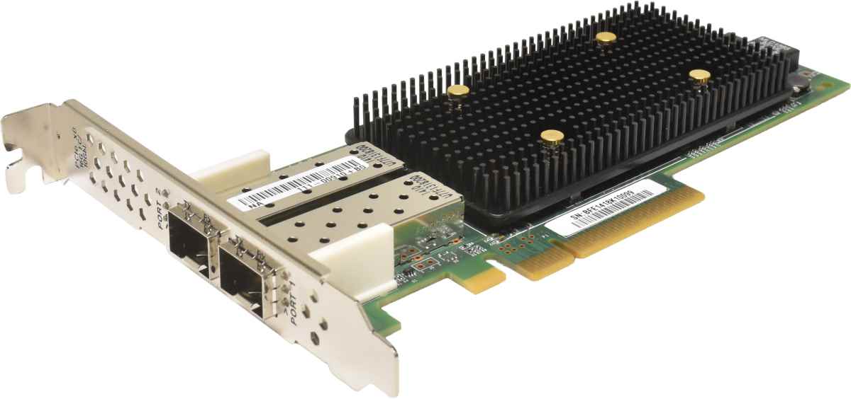 NetApp Qlogic QLE2672 111-00910+B0 Dual-Port SFP+ 16G FC Server Adapter PCle x8 FP