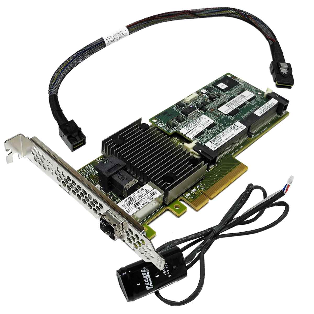HP P1224 1GB FBWC PCA 4e/4i 2-ports SAS Controller 842475-001 B6Q91-60104 HP P1224 1GB FBWC PCA 4e/4i 2-ports SAS Controller 842475-001 B6Q91-60104