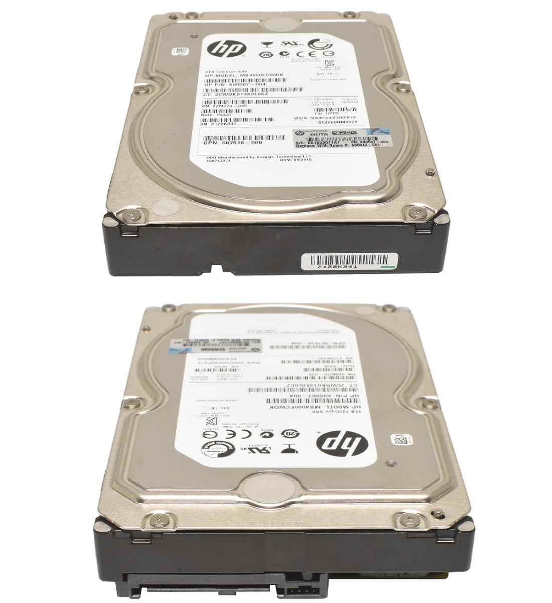 HP 4TB 3.5" 7.2K 6Gb/s SAS HDD Festplatte MB4000FCWDK 507618-008 695507-004