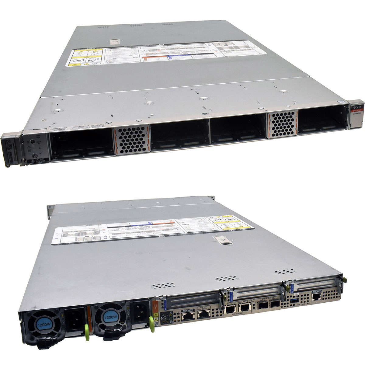Sun Oracle X8-2 Rack Server 2x Silver 4108 64 GB RAM 8x SFF 2,5 ohne Caddy