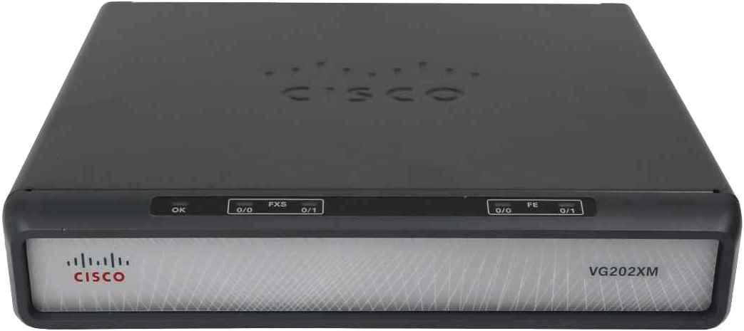 Cisco VG202XM 74-12044-01 Analog Voice Gateway - VoIP Telephone Adapter + AC Adapter