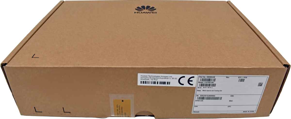 Huawei U181MTUB1 03030UXB Media Resource and Trunking Unit for eSpace U1981 NEW NEU Huawei U181MTUB1 03030UXB Media Resource and Trunking Unit for eSpace U1981 NEW NEU