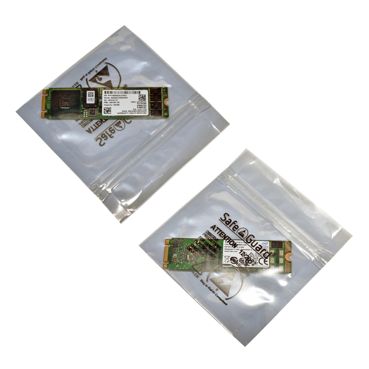 Intel SSDSCKKB240G8 Solid State Drive (SSD) 240GB M.2 SATA 6 Gbit/s Intel 240GB M.2 2280 6G SATA SSD SSDSCKKB240G8 Server Storage