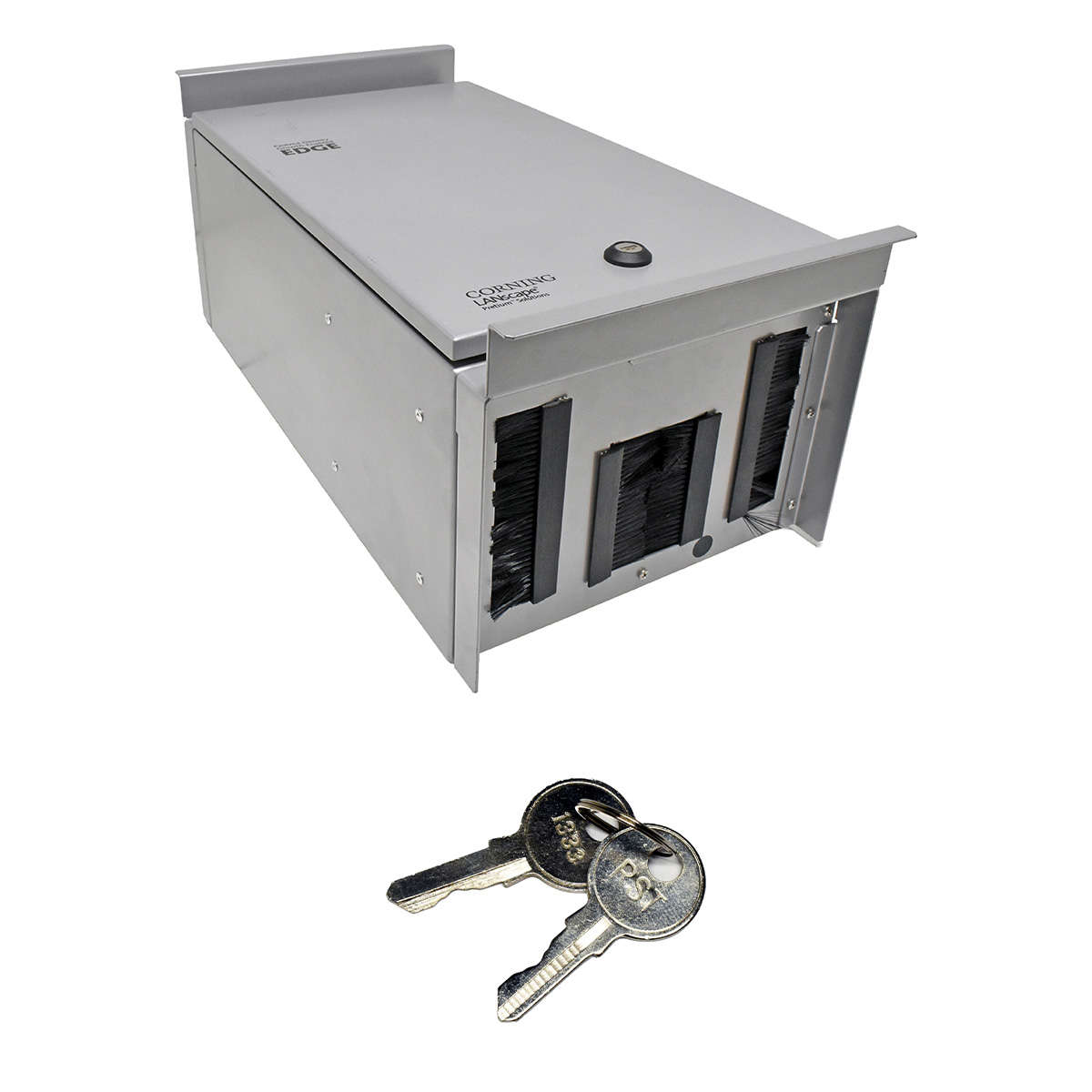 Corning EDGE-CZB Edge Floorbox for raised floor installation 288f +frame +keys