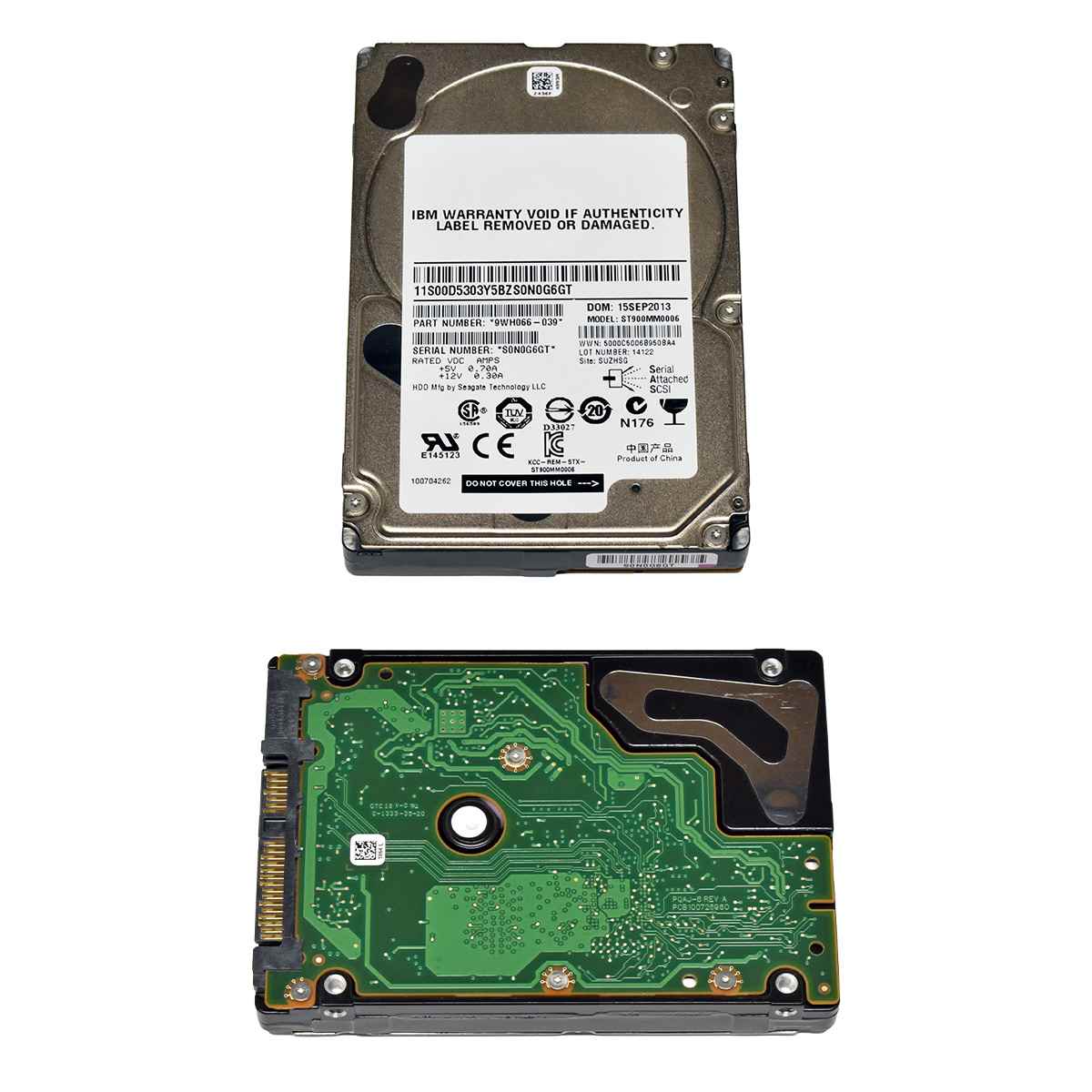 IBM Seagate 900GB 2.5" 10K 6G SAS HDD Festplatte ST900MM0006 Server Storage IBM Seagate 900GB 2.5" 10K 6G SAS HDD Festplatte ST900MM0006 Server Storage