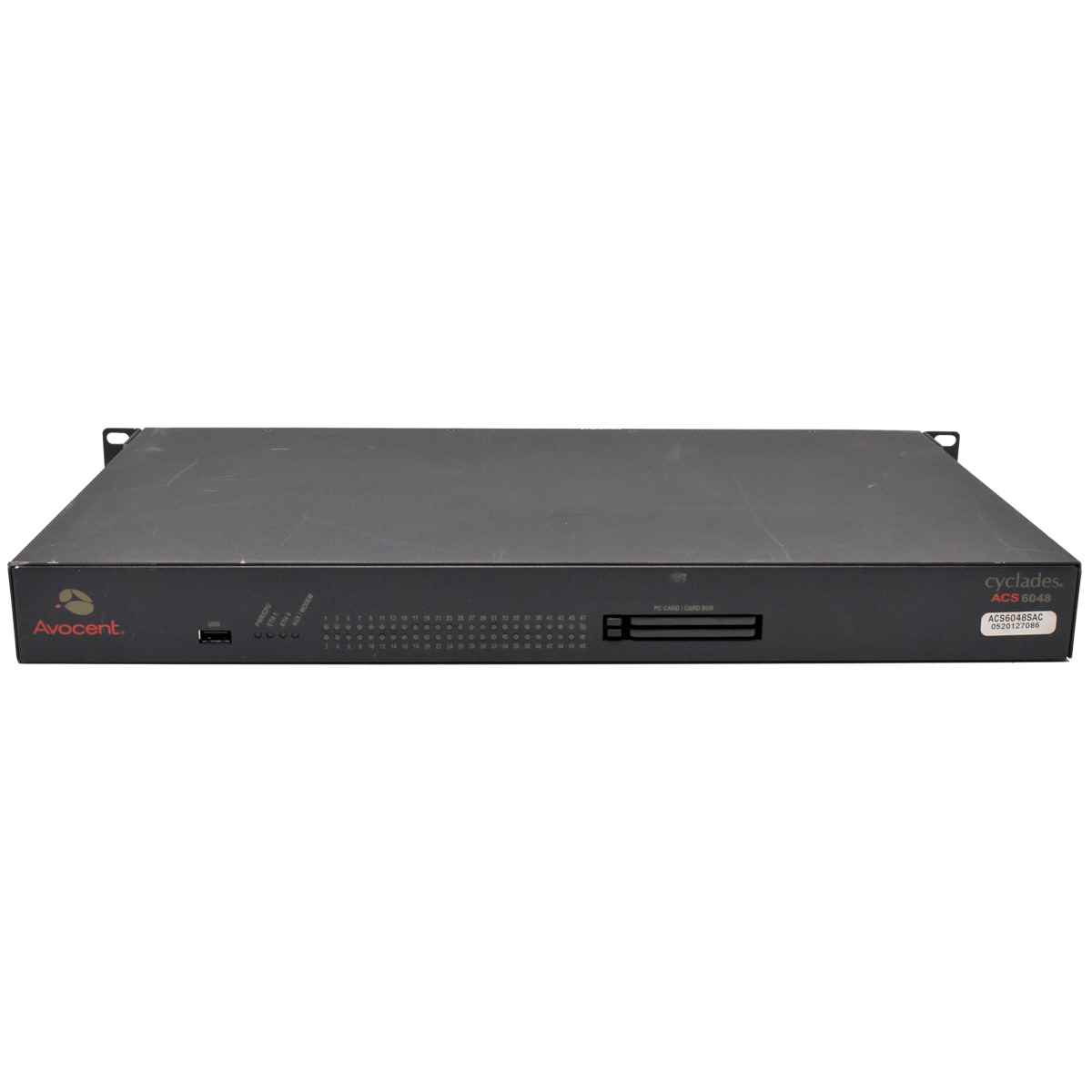 Avocent Cyclades ACS6048SAC 520-569-511 48-Port Console Server +Rack Ears