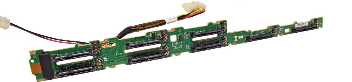 HP SAS-Backplane 8x 2,5'' DL160 G9 DL360p G9 G10 780428-001 743454-001 + Kabel 768771-001