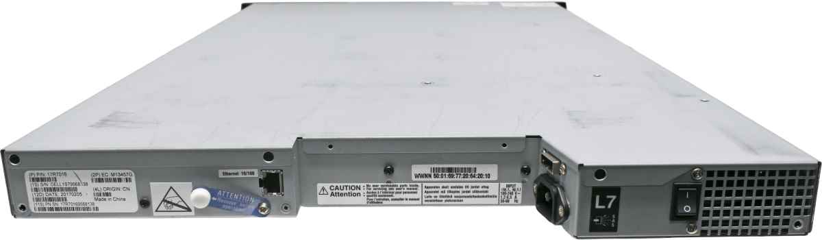 Dell PowerVault TL1000 0F42P0 LTO-7 SAS Tape Autoloader 9 Slots +Rack Ears