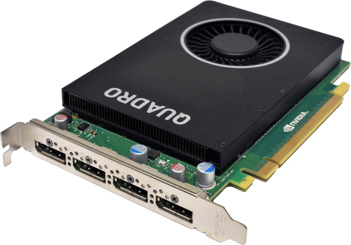 HP 844223-001 846379-001 NVIDIA Quadro M2000 Graphics Card GM206 4GB GDDR5 PCIe 3.0 x16 4x DP