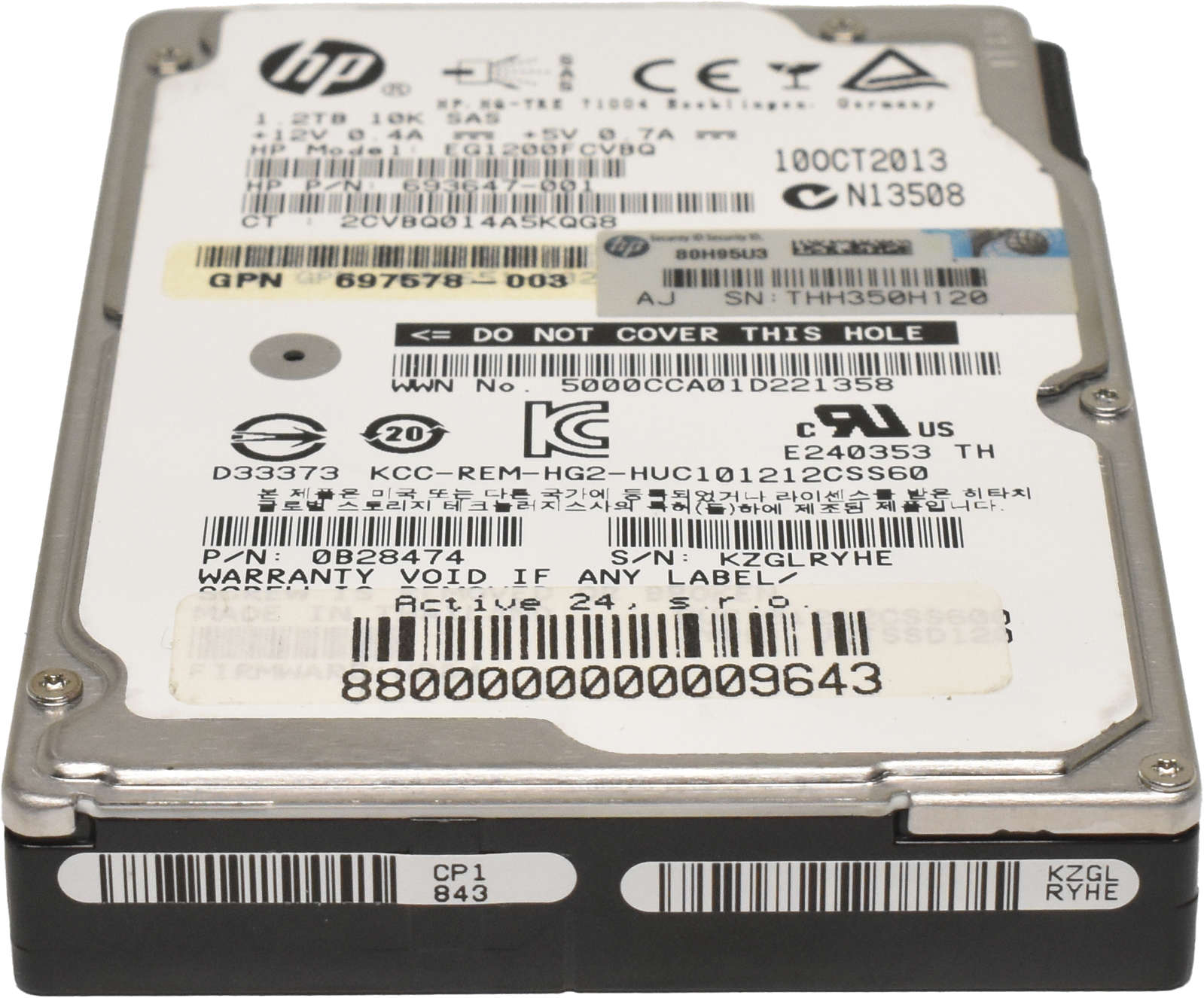 HP-1-2TB-2-5-6G-10K-SAS-HDD-Festplatte-EG1200FCVBQ-001.jpg HP 1.2TB 2.5" 6G 10K SAS HDD Festplatte EG1200FCVBQ 693647-001 0B28474