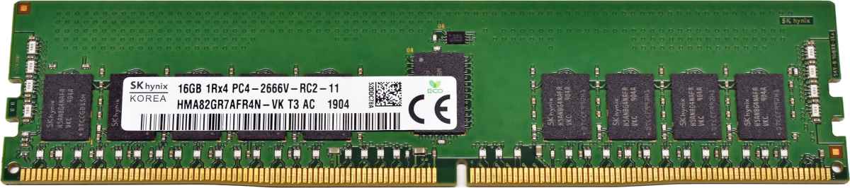 Sun Oracle X7-2 / 2L 16GB 1Rx4 PC4-2666V-RC2 7353916 HMA82GR7AFR4N-VK RDIMM Sun Oracle X7-2 / 2L 16GB 1Rx4 PC4-2666V-RC2 7353916 HMA82GR7AFR4N-VK RDIMM