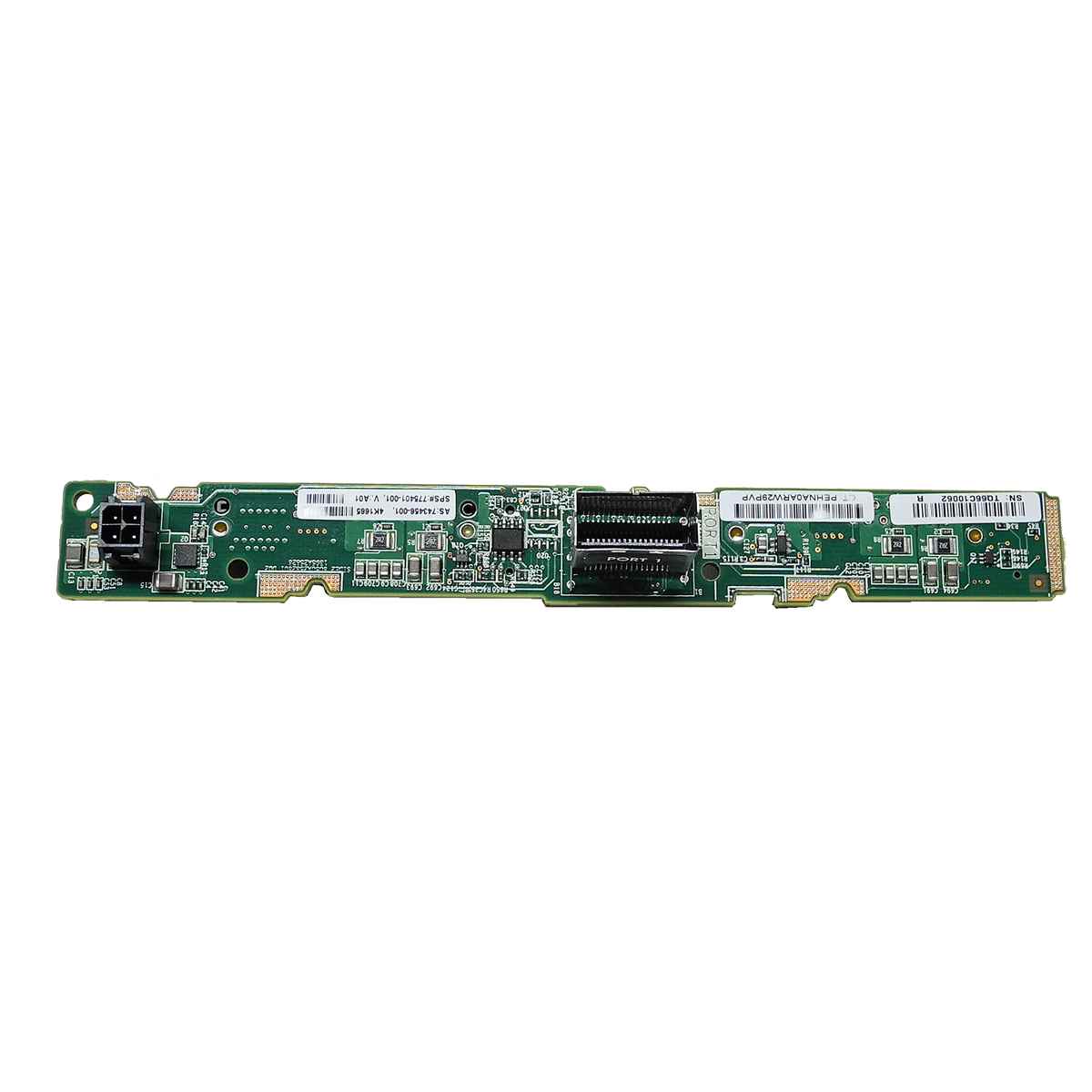 HP ProLiant DL360 G9 2 x 2.5" SAS/SATA Backplane 743456-001 775401-001 HP 2 x 2.5" SAS/SATA Backplane 743456-001 775401-001 DL360 Gen9 Gen10
