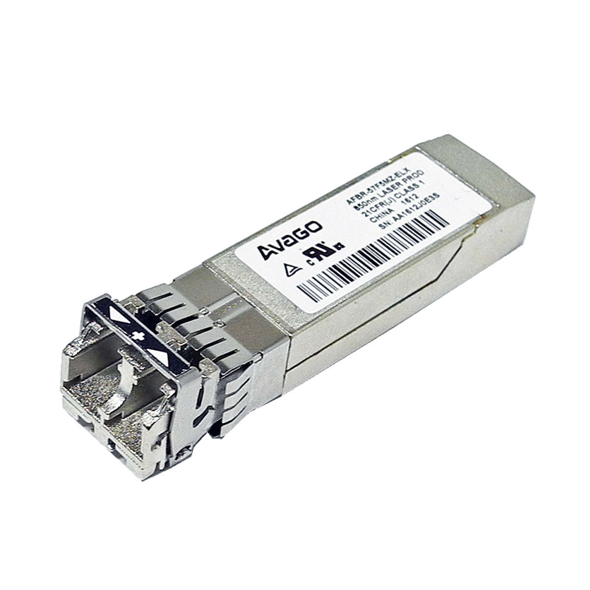 AVAGO-AFBR-57F5MZ-ELX-16Gb-FC-SFP-SWL-850-nm-Trans-001.jpg AVAGO AFBR-57F5MZ-ELX 16Gb FC SFP+ SWL 850 nm Transceiver