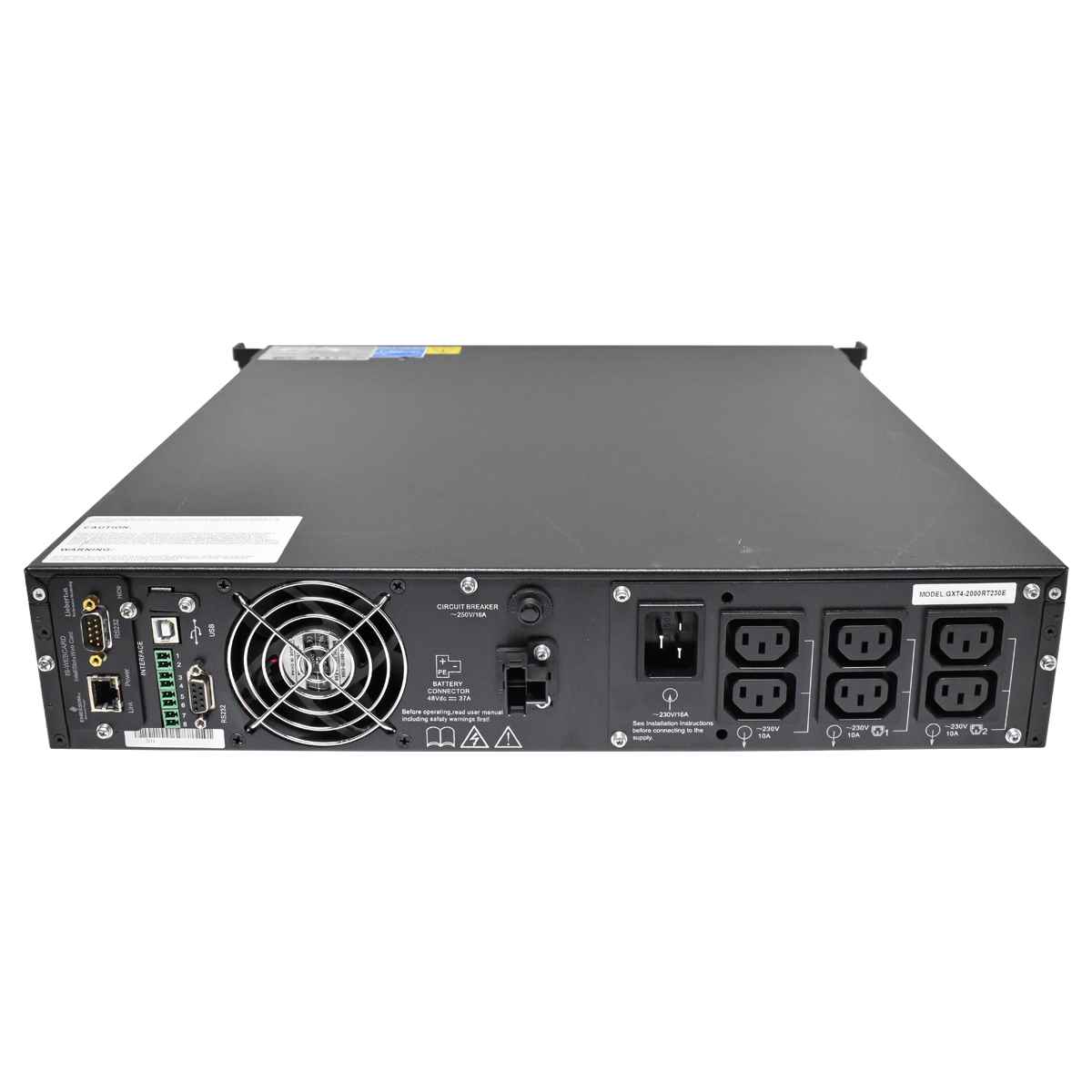 Emerson GXT4-2000RT230E 1800W/2000VA 230V UPS USV 6x C13 Emerson GXT4-2000RT230E 1800W/2000VA 230V UPS USV 6x C13