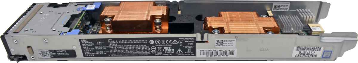 DELL PowerEdge FC430 Blade Server no CPU & RAM 1x HS 10 Gbps  0Y1HPF 2x 1.8 Zoll