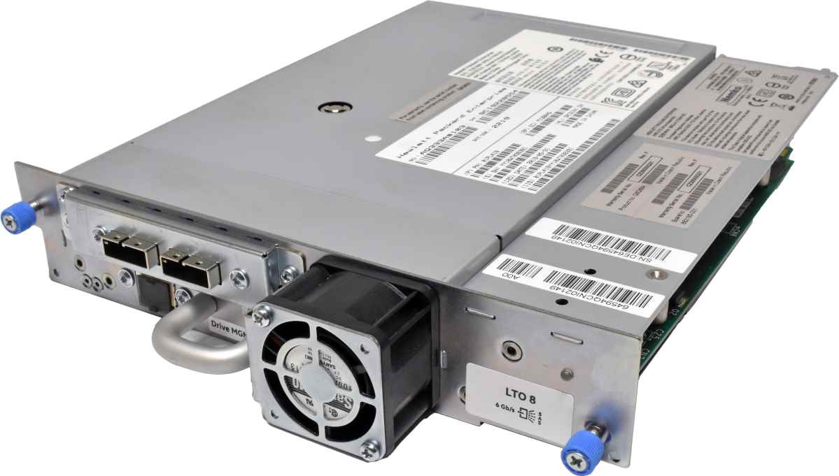 HP StoreEver MSL 30750 LTO-8 Ultrium Tape Drive Q6Q68A 882185-001 2x SAS 6G