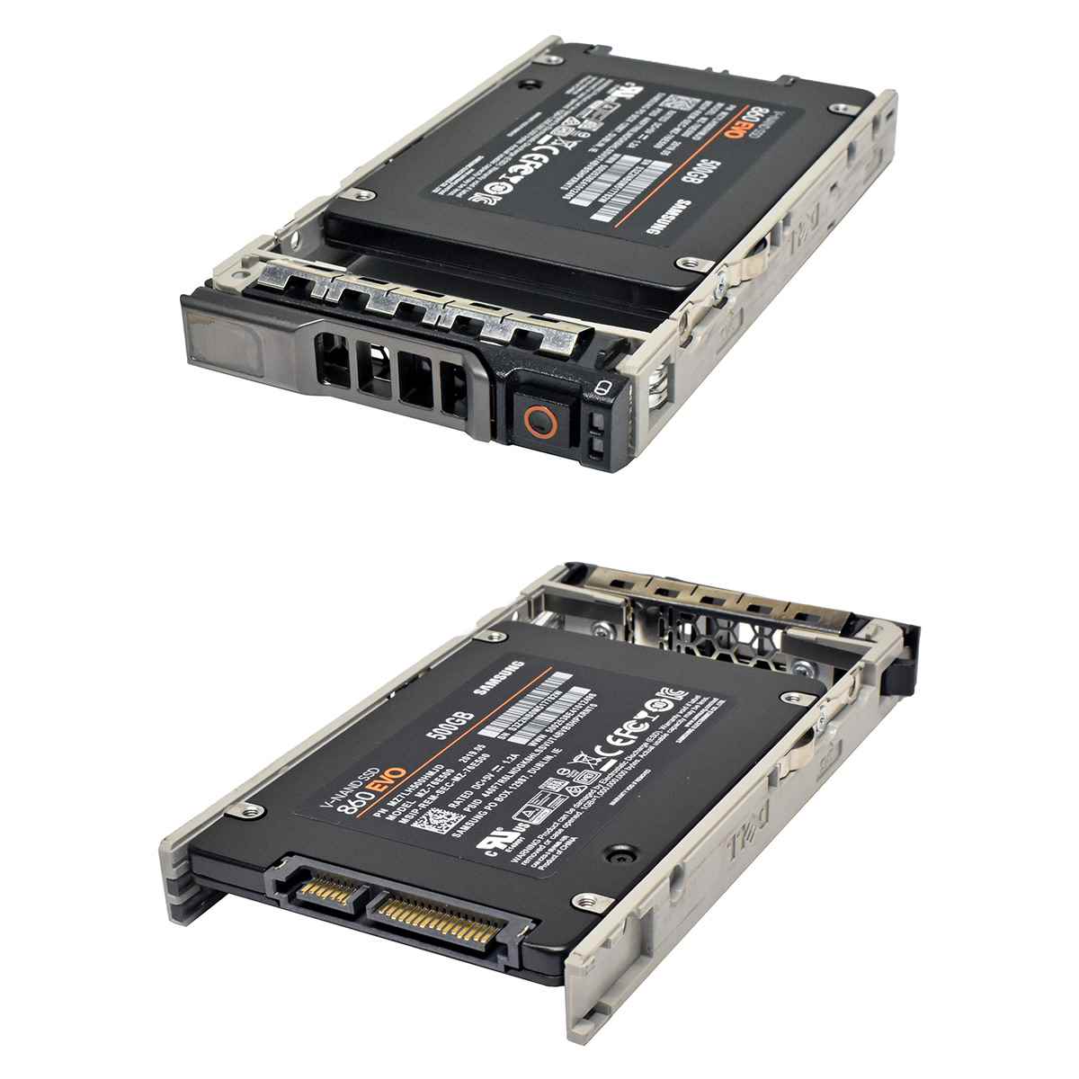 Samsung 860 EVO MZ-76E500 500GB 2.5 Zoll SATA SSD MZ7LH500HMJD w Caddy