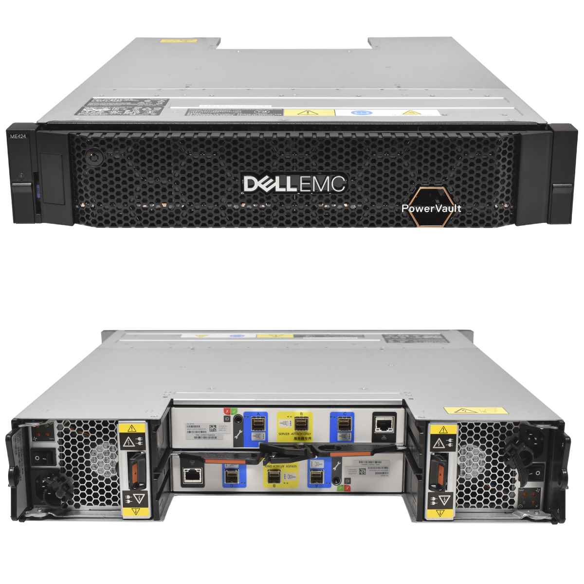 Dell EMC PowerVault ME424 Storage Expansion 2x 12Gb/s SAS 02RY9V 24x SFF Rails Dell EMC PowerVault ME424 Storage Expansion 2x 12Gb/s SAS 02RY9V 24x SFF Rails