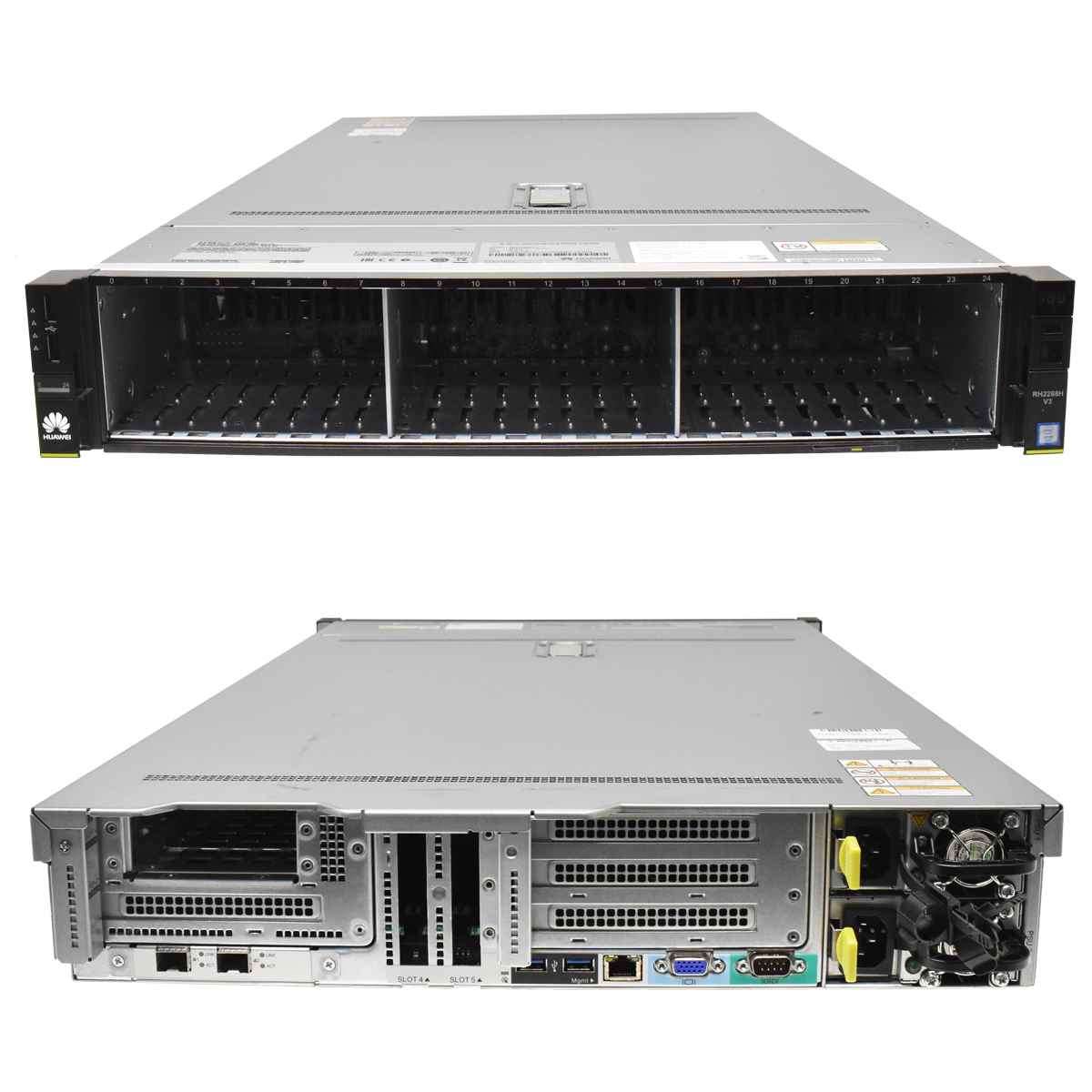 HUAWEI RH2288H V3 Server ohne CPU ohne RAM 2x Kühler 25x 2,5 SFF 2x 2,5 SFF HUAWEI RH2288H V3 Server 2XE5-2640 V3 16GB 25x 2,5 SFF 2x 2,5 SFF