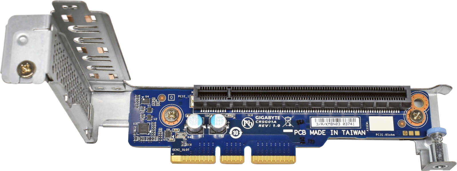 Gigabyte-G292-Z20-G292-280-PCIe-x16-Low-Profile-Ri-004.jpg Gigabyte G292-Z20 / G292-280 PCIe x16 Low-Profile Riser Card CRSG01A + Cage Right Side