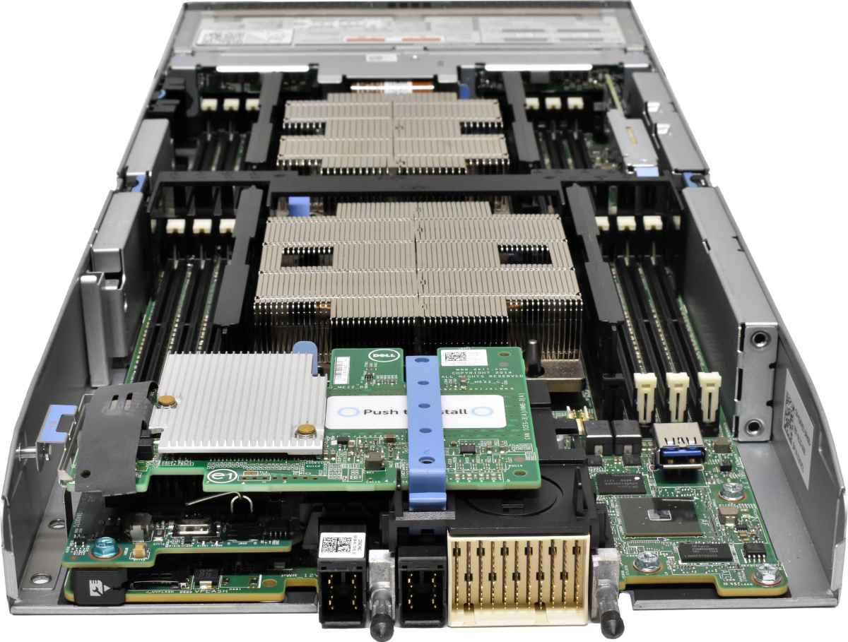 DELL PowerEdge FC640 Blade ohne CPU 0 RAM QLogic 57840S10GB Quad-Port DC SD Card Reader FC PCI Mezzanine Card 2x Kühler DELL PowerEdge FC640 Blade ohne CPU 0 RAM QLogic 57840S10GB Quad-Port DC SD Card Reader FC PCI Mezzanine Card 2x Kühler