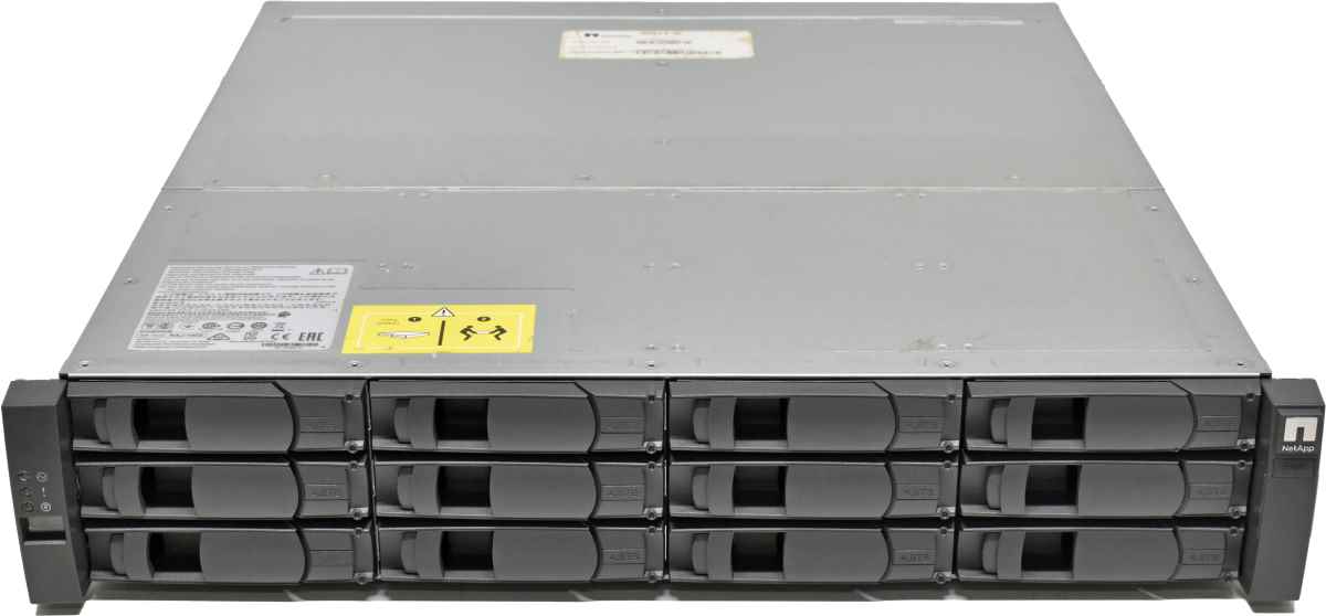 NetApp Storage NAJ-1502 111-02653+B0 12x 4TB HDD 2x Controller 2 PSU