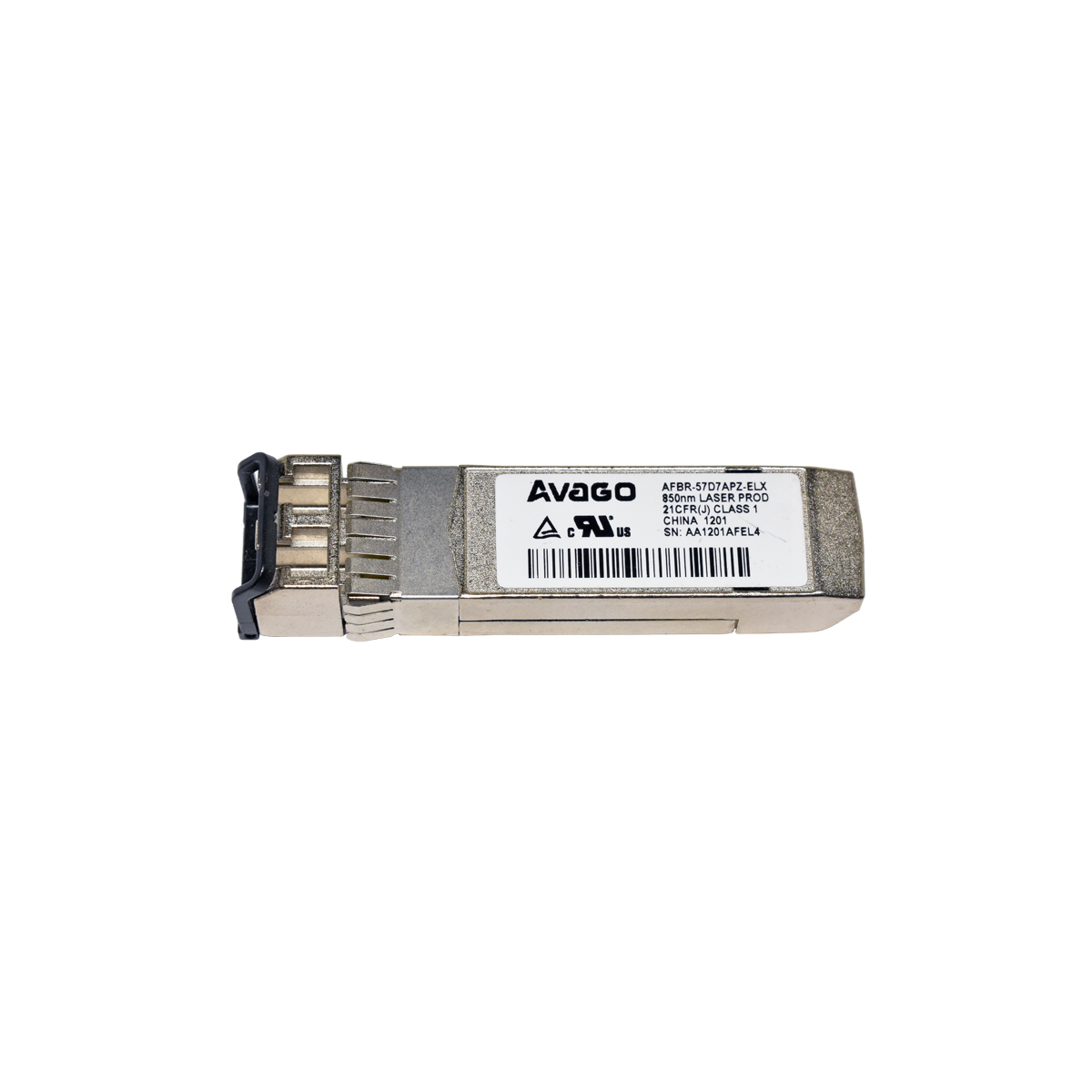 Avago AFBR-57D7APZ-ELX 8.5G 850nm Mini GBIC SFP+ Transceiver Avago AFBR-57D7APZ-ELX 8.5G 850nm Mini GBIC SFP+ Transceiver
