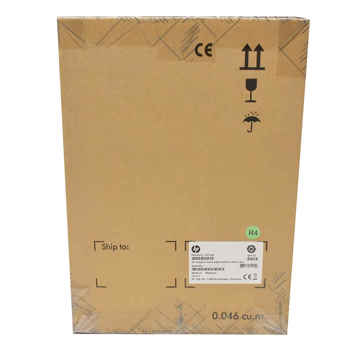HP Antenne J9719A Outdoor Omni 6dBi 2.4GHz 3 Elmnt NEU NEW HP Antenne J9719A Outdoor Omni 6dBi 2.4GHz 3 Elmnt NEU NEW