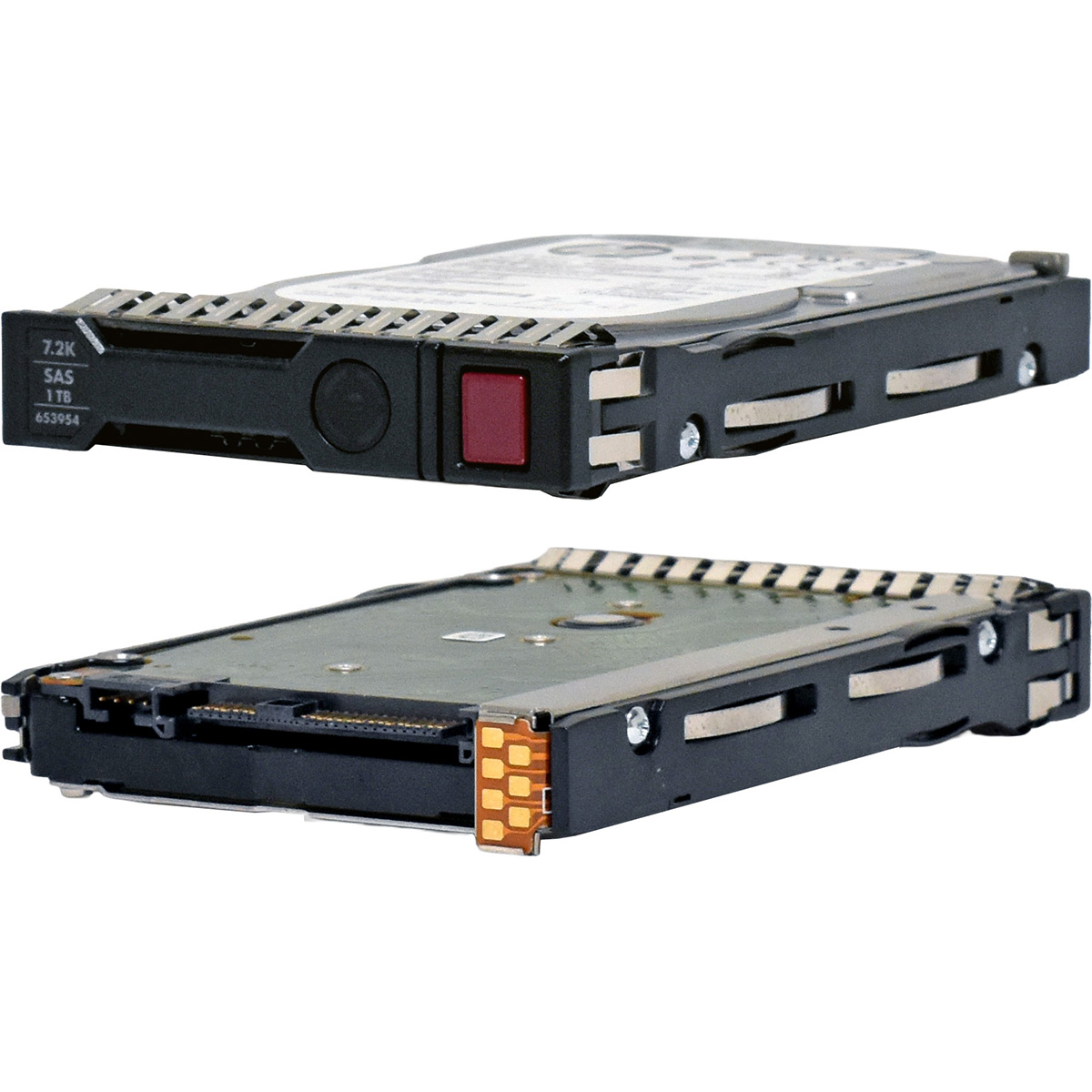 HP 653954-001 - 6.jpg HP 1TB 2.5" 7.2K 6G SAS HDD 653954-001 +Caddy