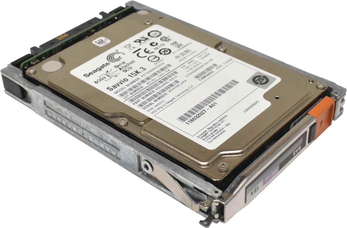Seagate 300GB 2,5" 15K 6Gb/s SAS HDD Festplatte ST9300653SS 118032927-A01 + Rahmen 005050604