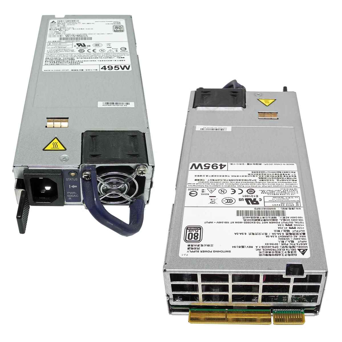 Arista PWR-00160-03 Power Supply/Netzteil DPS-495CB-1 A für DCS-7050SX Switches Arista PWR-00160-03 Power Supply/Netzteil DPS-495CB-1 A für DCS-7050SX Switches