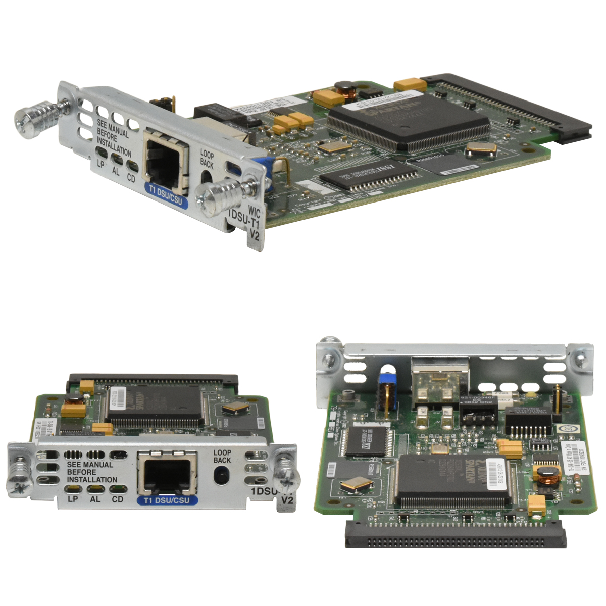 Cisco WIC-1DSU-T1 V2 1-Port T1 Fractional DSU CSU WAN Interface Card 73-8346-05 Cisco WIC-1DSU-T1 V2 1-Port T1 Fractional DSU CSU WAN Interface Card 73-8346-05