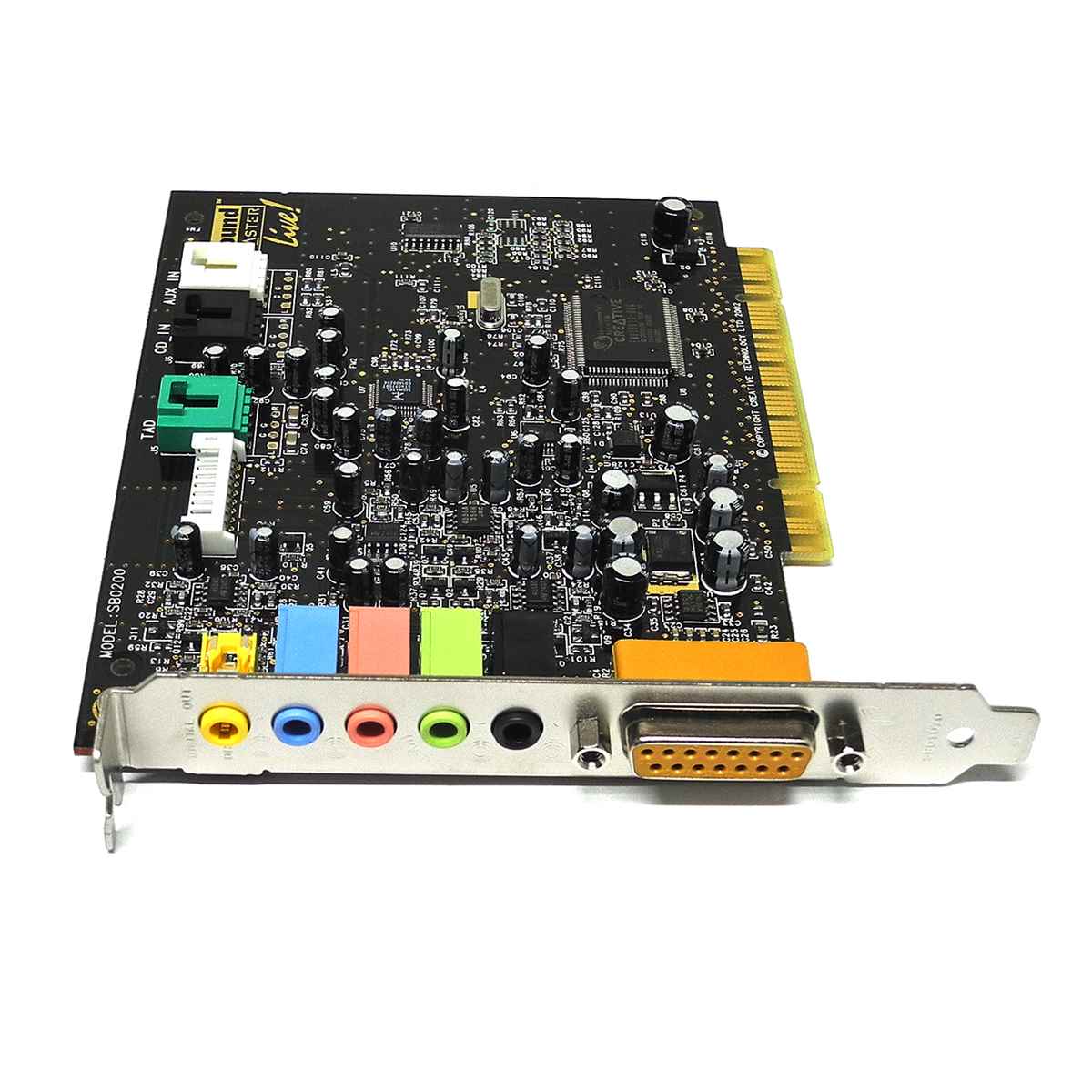 DELL 00R533 Creative Labs Sound Blaster Live! SB0200 5.1 PCI Sound Card DELL 00R533 Creative Labs Sound Blaster Live! SB0200 5.1 PCI Sound Card