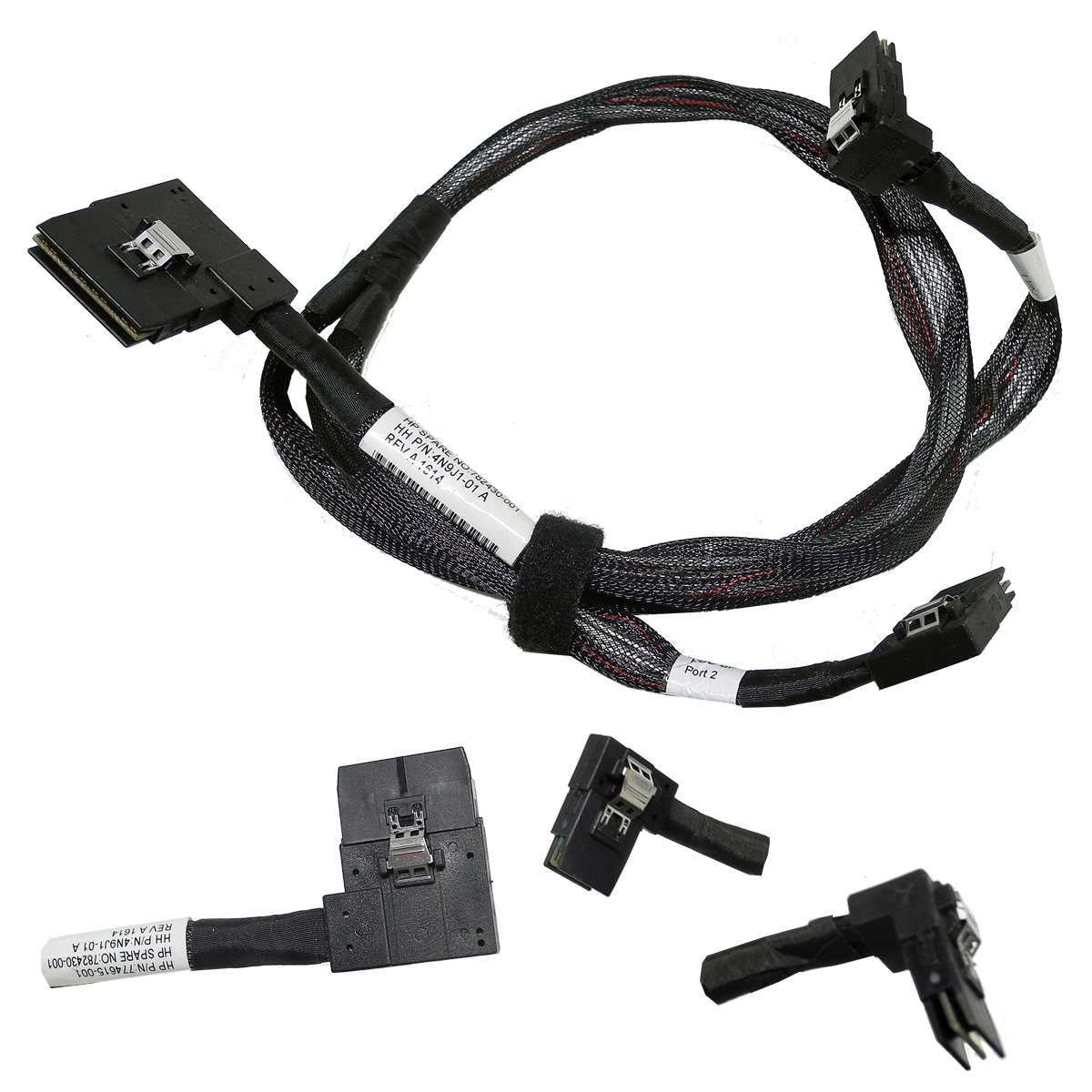 HP-782430-001-SAS-Kabel-60-75cm-lang-1xSFF-8087-do-001.jpg HP 782430-001 SAS Kabel 60/75cm lang 1xSFF-8087 doubleWide – 2xSFF-8087 Winkel für DL160 G9