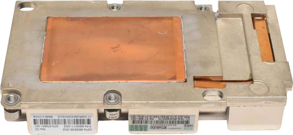 HP CPU Heatsink / Kühler für ProLiant XL170r, XL190r G10 879851-001 869836-002 HP CPU Heatsink / Kühler für ProLiant XL170r, XL190r G10 879851-001 869836-002