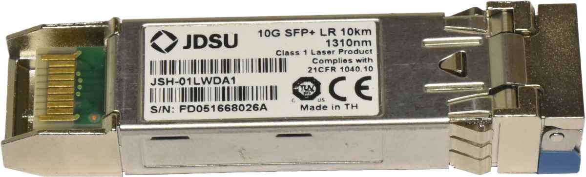 JDSU GBIC JSH-01LWDA1 10Gbps SFP+ 1310nm 10km LR JDSU GBIC JSH-01LWDA1 10Gbps SFP+ 1310nm 10km LR