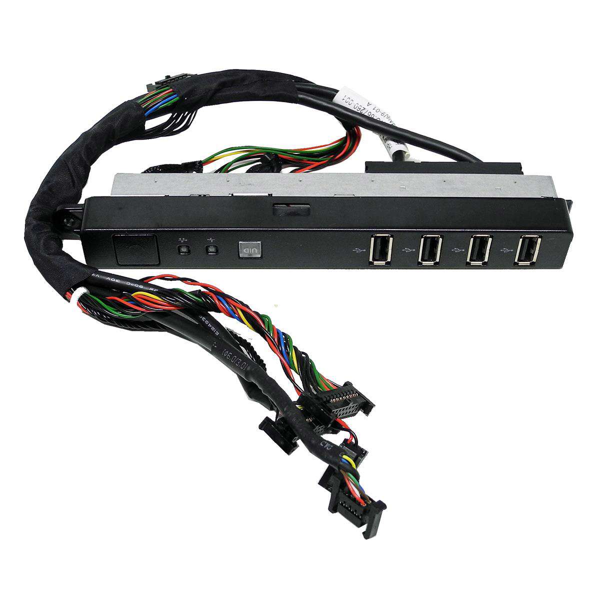 HP-ProLiant-ML350p-Gen8-Front-Power-Switch-USB-Mod-001.jpg HP ProLiant ML350p Gen8 Front Power Switch / USB Module 661398-001 667260-001