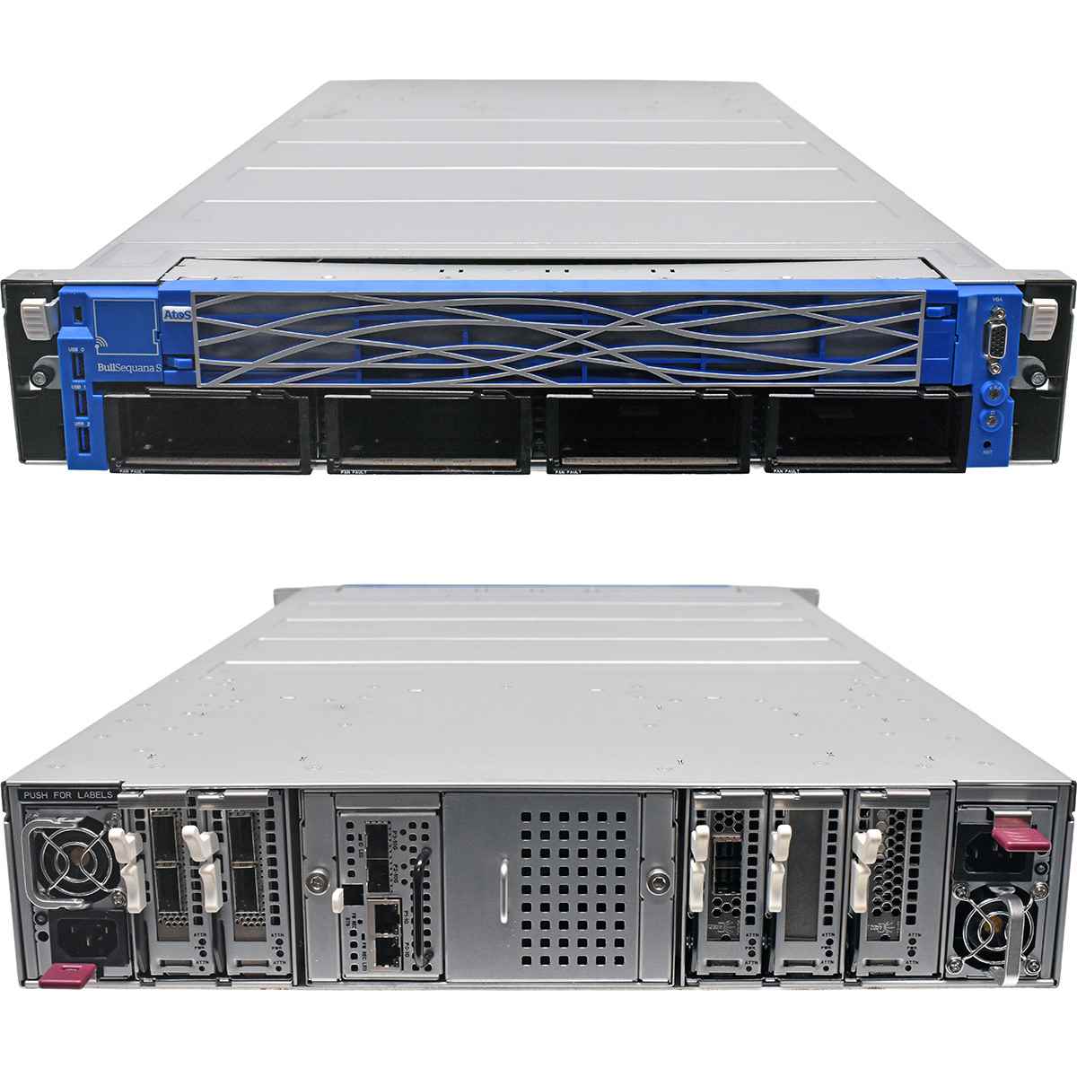 ATOS Bull Sequana S Blade System M3S2G2 MGMT Module 1x Blade SAS 9361-8i 1x SAS9300-8e 2x CX414A 2xPSU ATOS Bull Sequana S Blade System M3S2G2 MGMT Module 1x Blade SAS 9361-8i 1x SAS9300-8e 2x CX414A 2xPSU