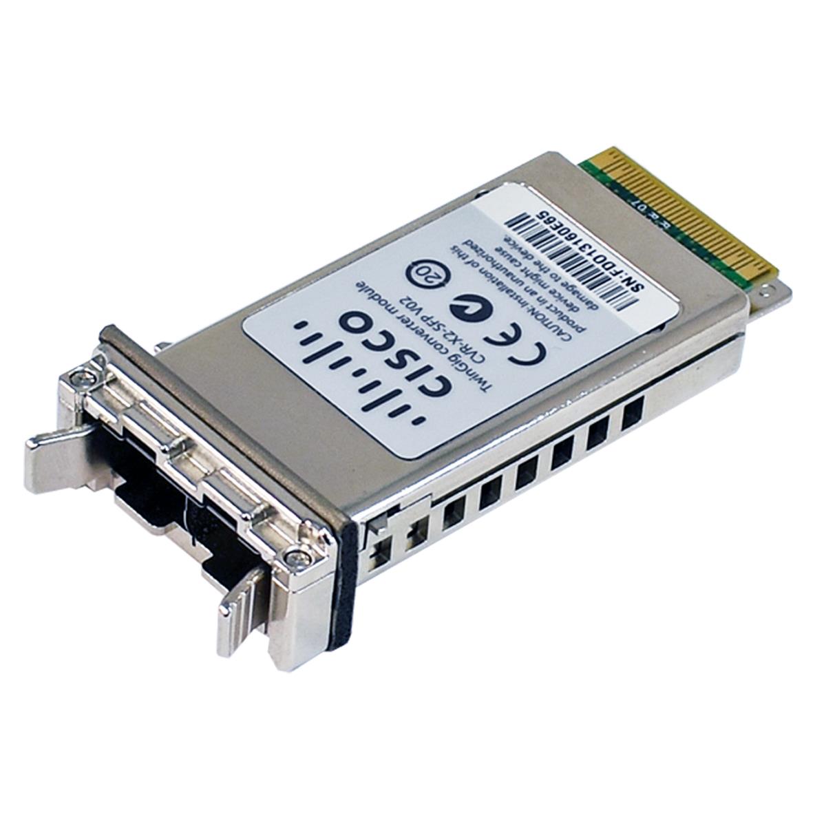 Original Cisco TwinGig CVR-X2-SFP V02 Converter Module COUIAF9CAB Original Cisco TwinGig CVR-X2-SFP V02 Converter Module COUIAF9CAB
