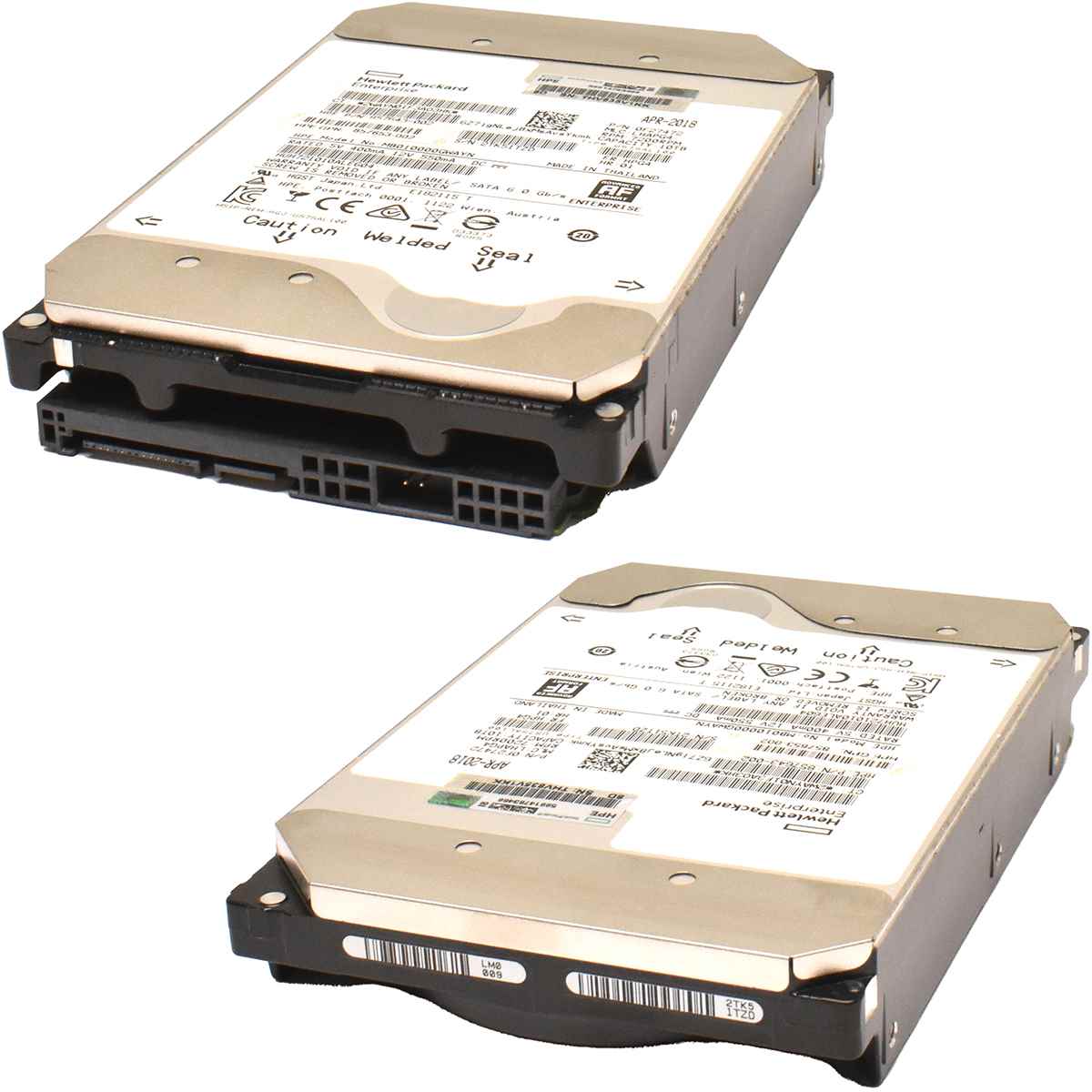 HGST 10TB 3.5" SATA 6G 7.2K HDD Festplatte HUH721010ALE604 PN 0F27472 HPE P/N 857643-002