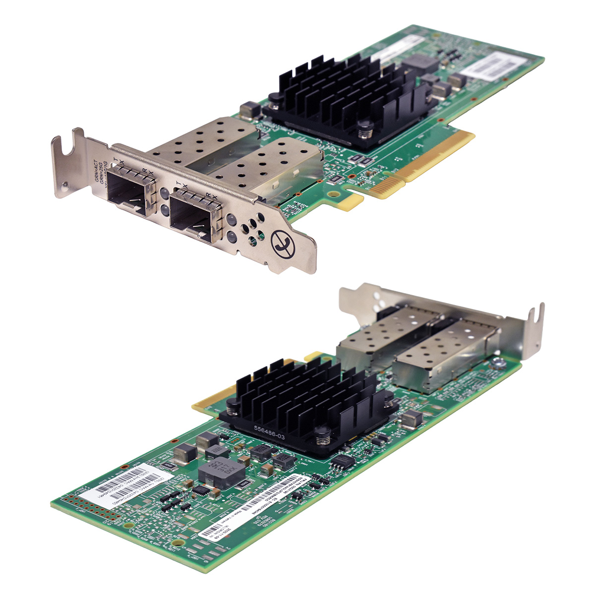 Lenovo BroadCom BCM57414 BCM957414A4141LC206 03GX198 Dual-Port SFP28 25GE NIC