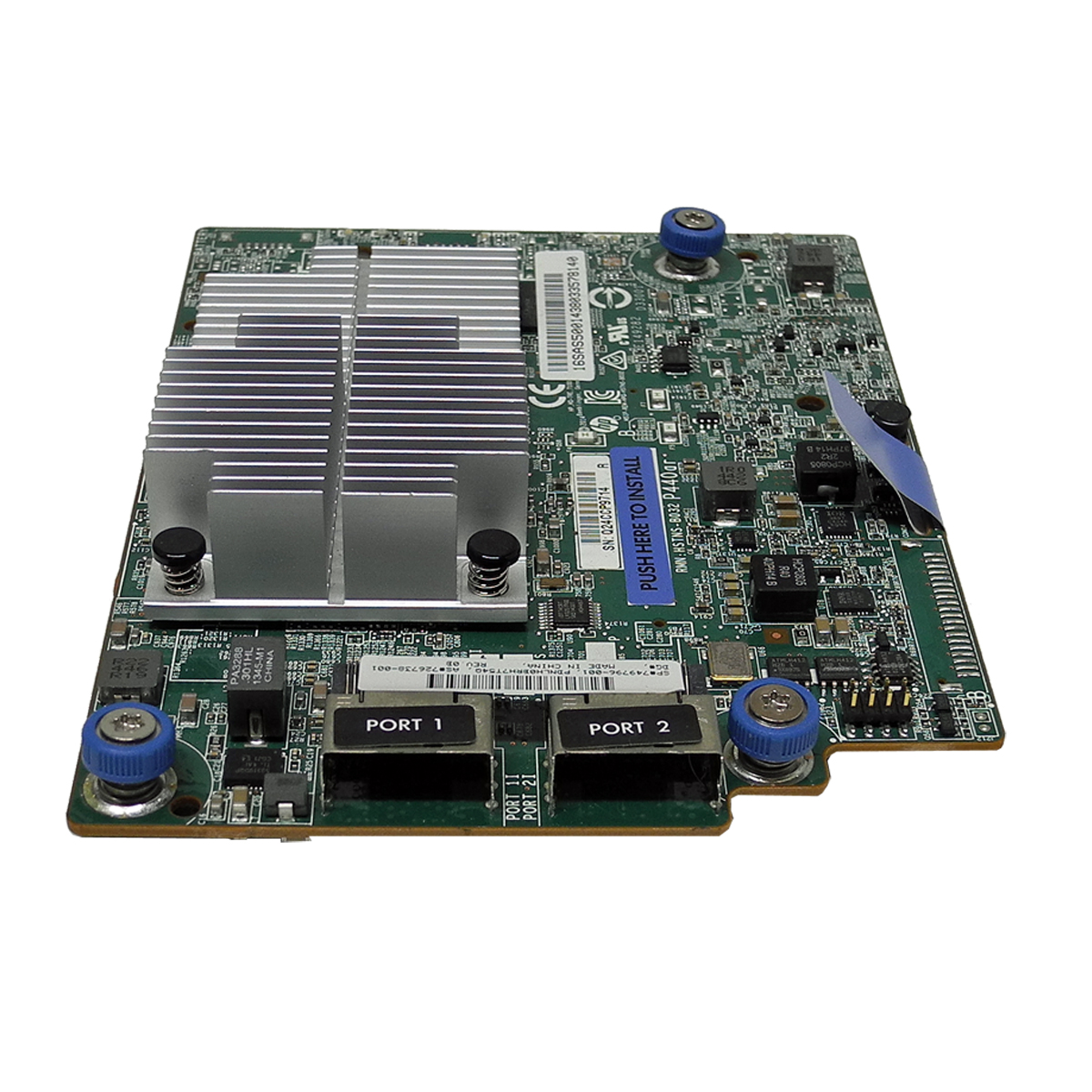 HP Smart Array P440ar 12Gb/s SAS RAID Controller 2GB FBWC 749796-001 DL360 G9 DL380 G9 Gen 9 HP Smart Array P440ar 12Gb/s SAS RAID Controller 2GB FBWC 749796-001 DL360 G9 DL380 G9 Gen 9
