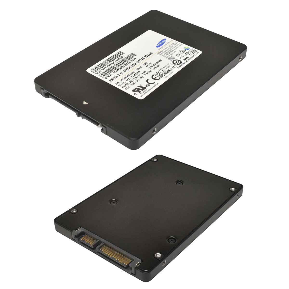 Samsung PM863 MZ-7LM4800 480GB 2.5" 6G SATA SSD ProLiant DL G8 G9 G10 Samsung PM863 MZ-7LM4800 480GB 2.5" 6G SATA SSD ProLiant DL G8 G9 G10