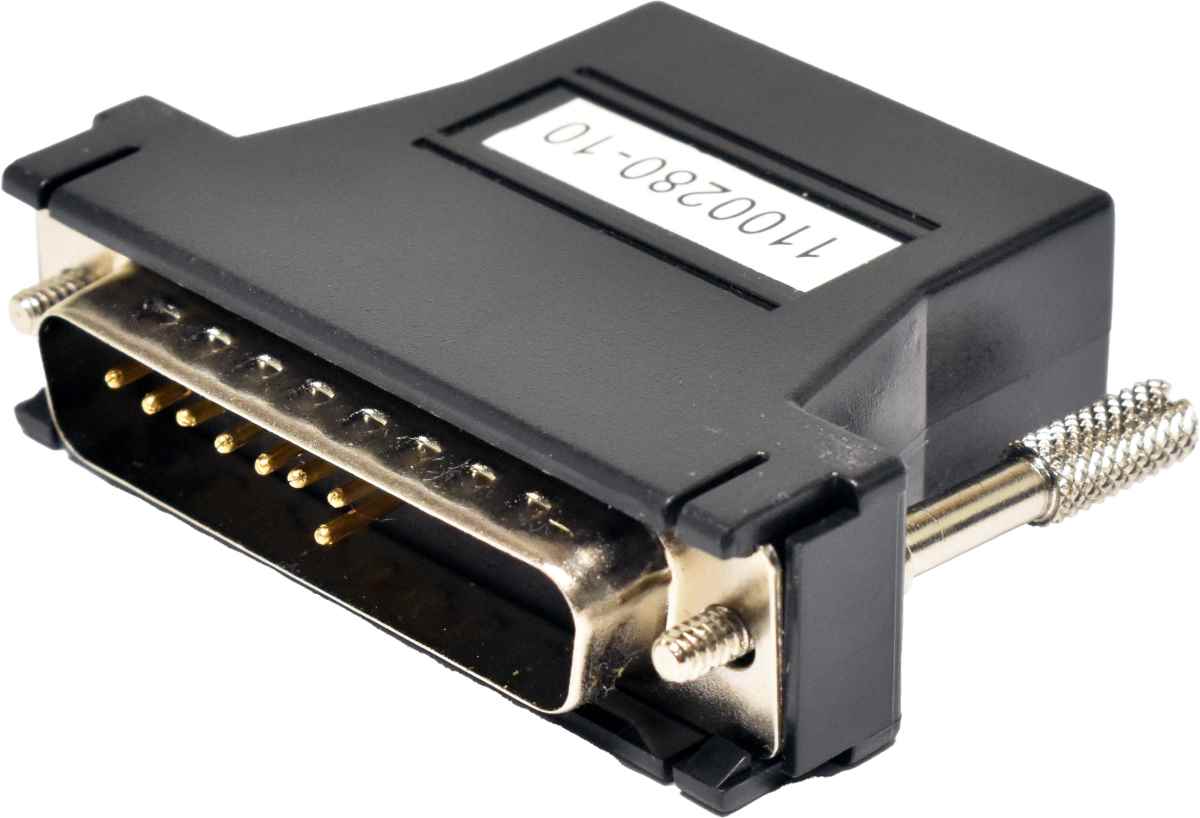 Perle IOLAN SCSC DBA0011C 04007020 1100280-10 DTE Adapter with SUN/Cisco pinout DB-25M - RJ-45F