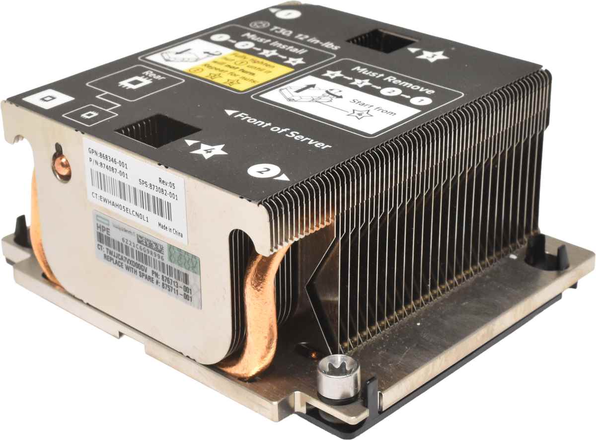 HP CPU Heatsink / Kühler für Synergy 480/660 G10 868345-001 874086-001