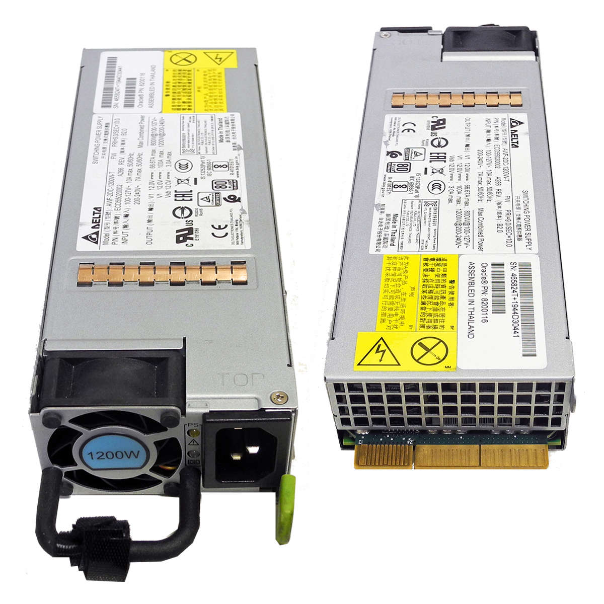 Sun Oracle Delta 1200W PSU / Netzeil AWF-2DC-1200W-T 8209538 für X7-2, X8-2 Chassis