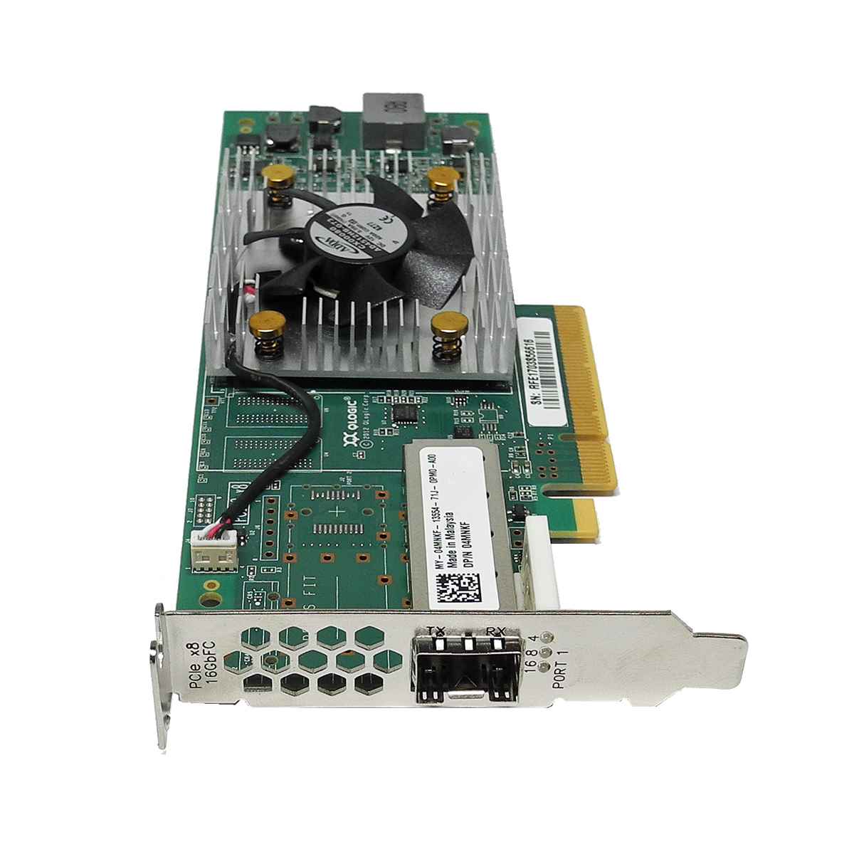 DELL Qlogic QLE2660L Single-Port FC 16Gb PCIe x8 Network Adapter LP 04MNKF DELL Qlogic QLE2660L Single-Port FC 16Gb PCIe x8 Network Adapter LP 04MNKF